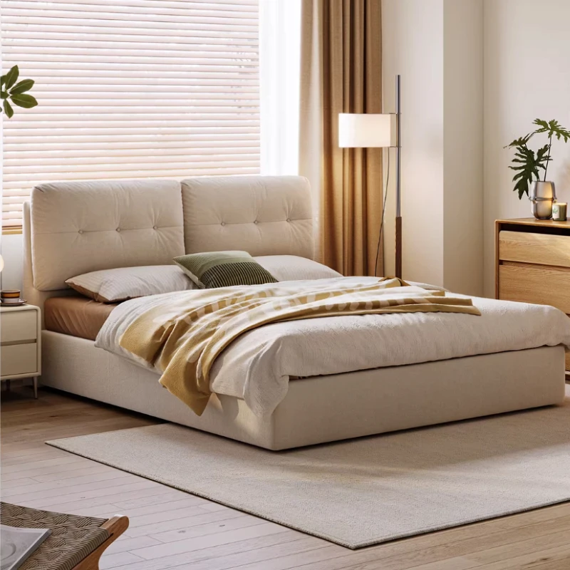 king size cream style bed 2 pe - đánh giá và giá Interior Design High End