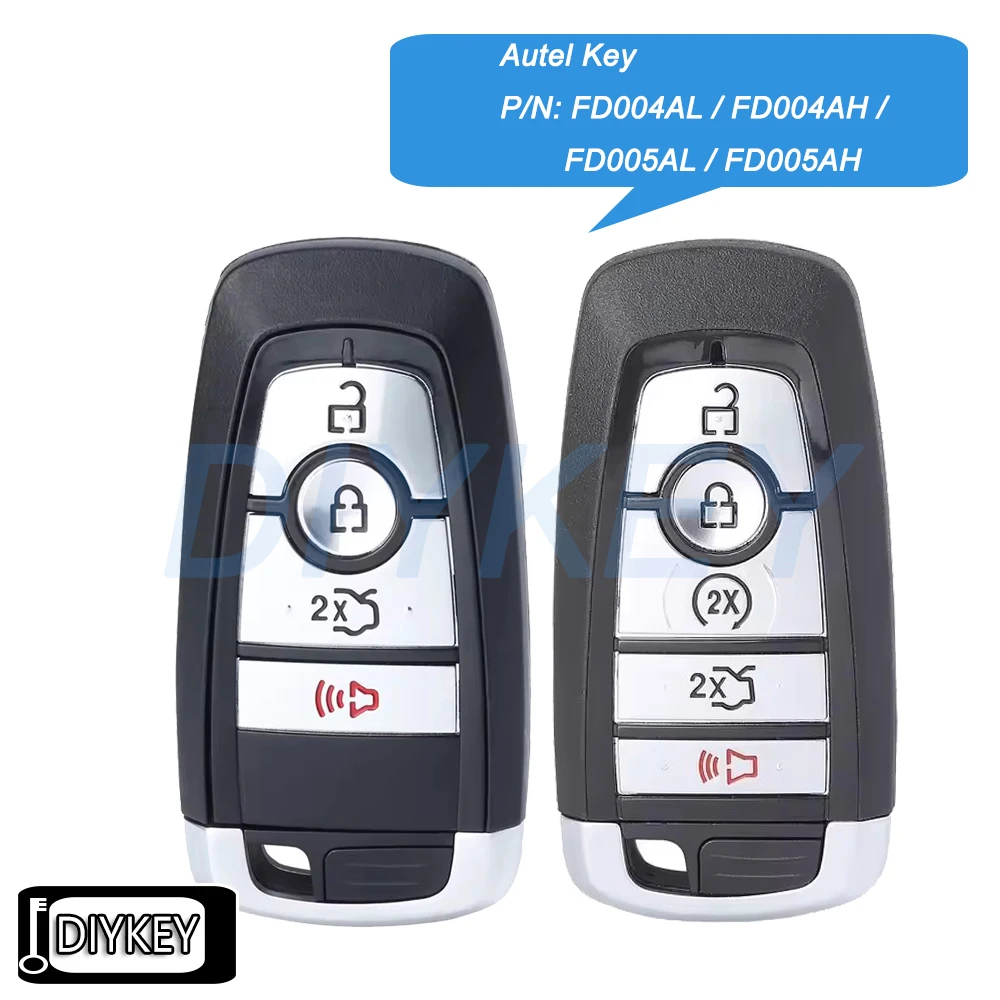Autel IKEYFD004AH IKEYFD004AL IKEYFD005AH IKEYFD005AL for Ford Type Autel Universal Smart Remote Key Used With KM100 IM508 IM608