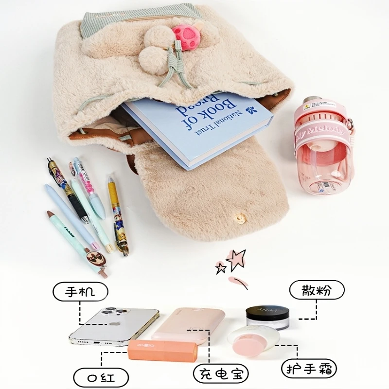 กระเป๋าเป้สะพายหลังดิสนีย์ ซูโทเปีย จูดี้ นิค ของแท้จาก Potdemiel รุ่นฤดูใบไม้ร่วง/ฤดูหนาว ความจุเยอะ น่ารัก นุ่ม ใช้เป็นกระเป๋านักเรียนได้ เหมาะเป็นของขวัญวันเกิด