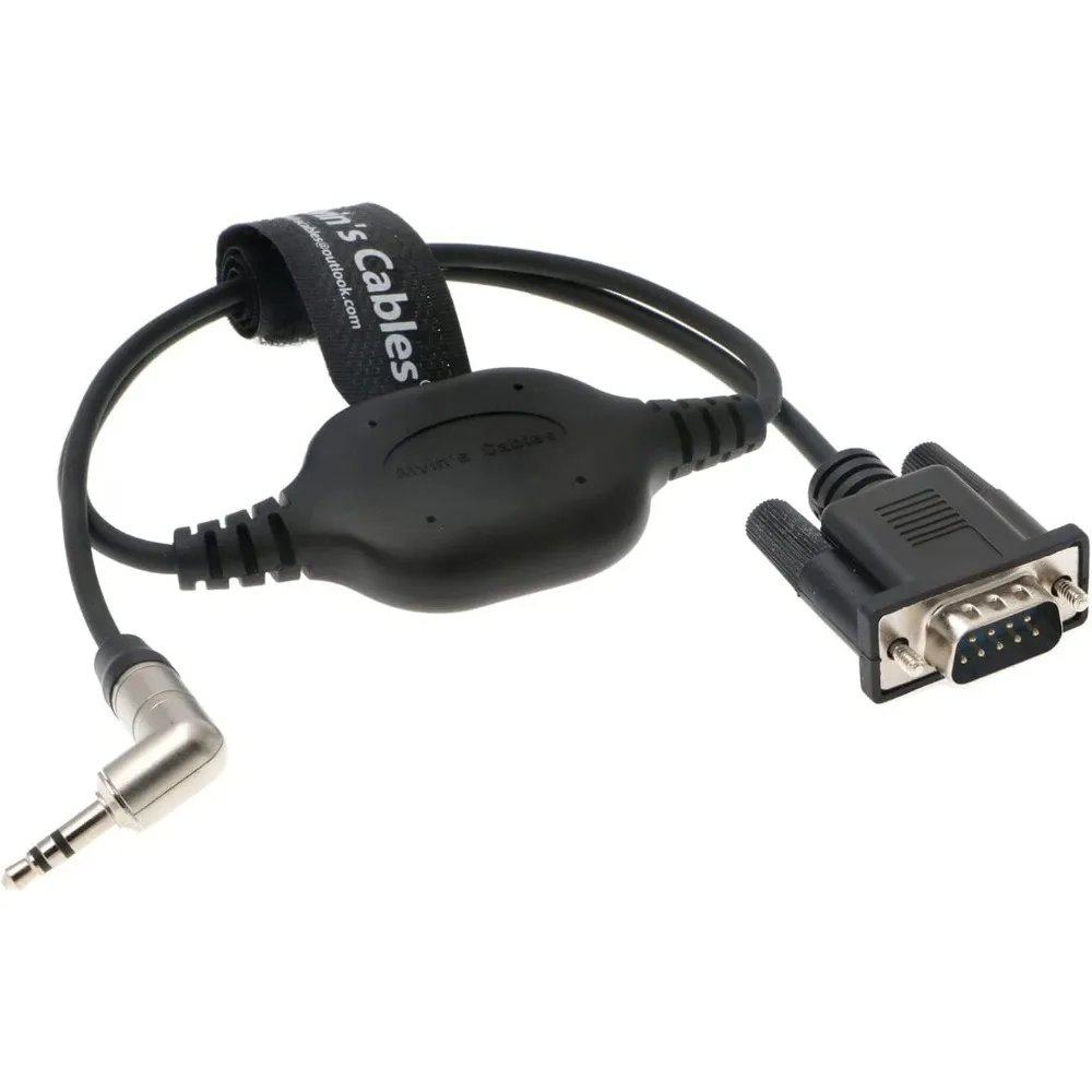 Alvin’s Cables Tentacle Sync 3.5mm TRS to DB9 Male Timecode Cable for Z CAM E2 Camera