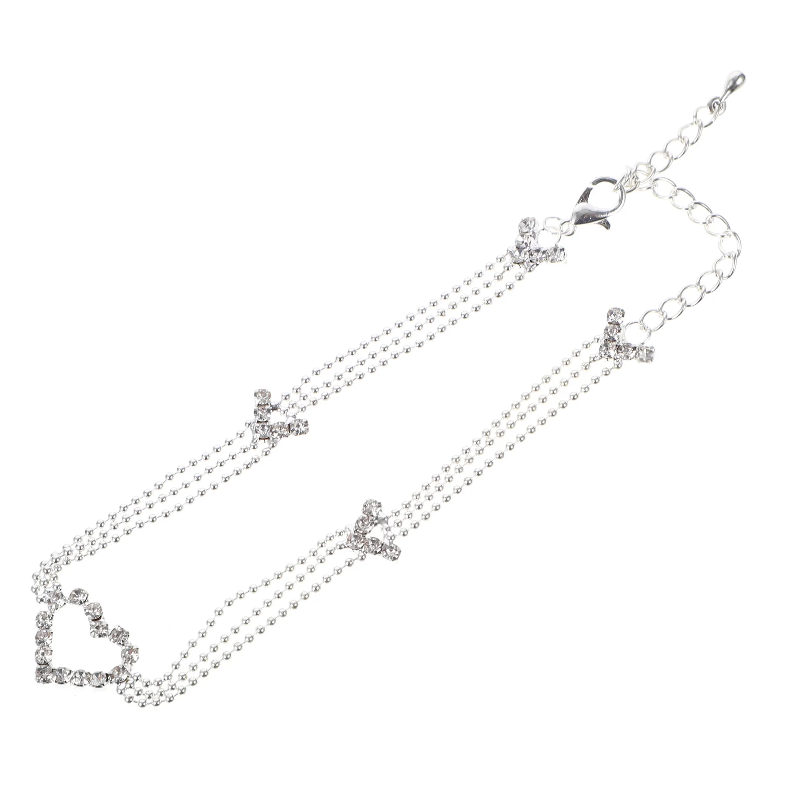 

Titanium Steel Party Wedding Foot Ankle Foot Chain Ankle Bracelet Chain Bracelet Gift Travel Daily Wear