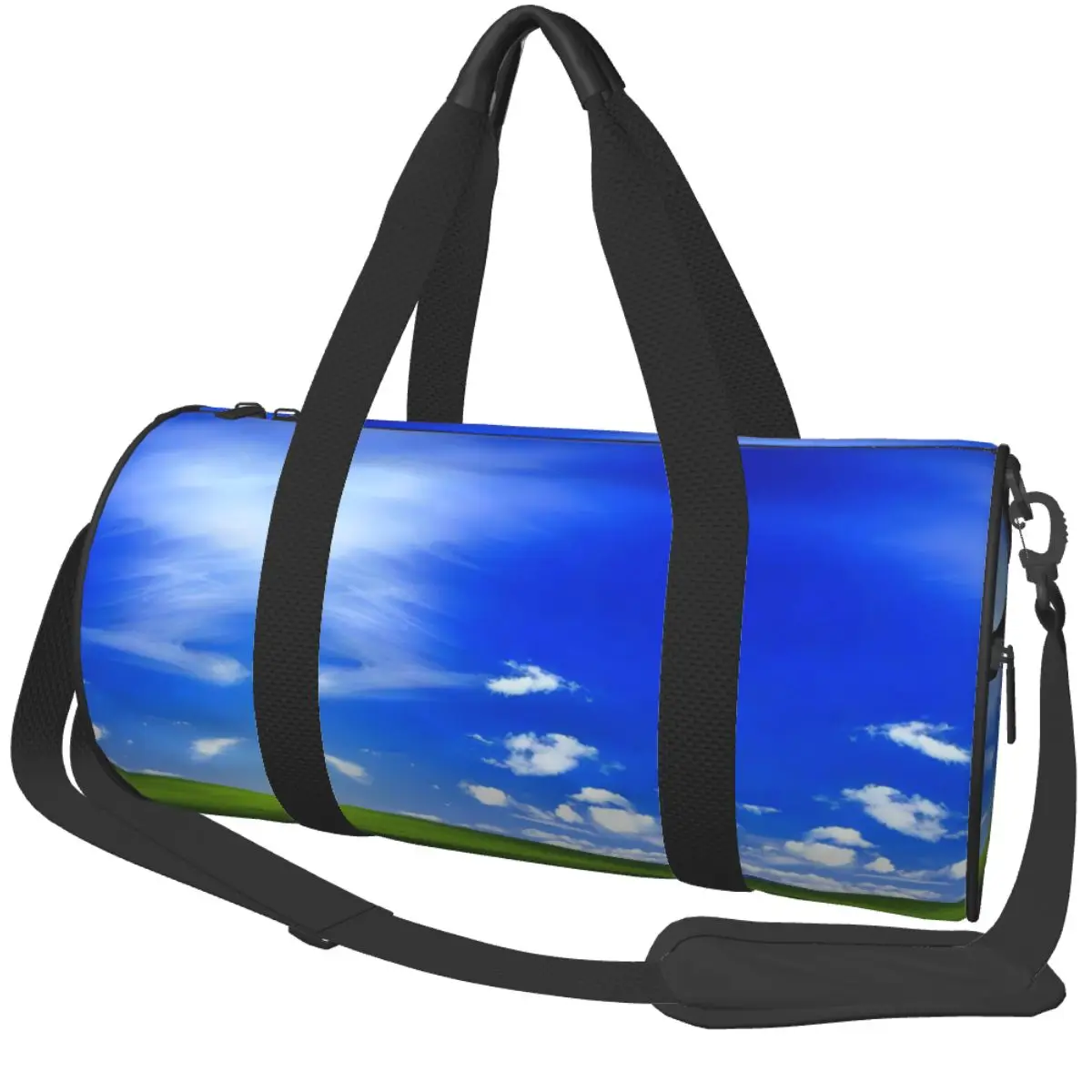 Frutiger Aero Gym Bag Travel Sports Bags Couple Custom Large Novelty Fitness Bag Weekend Handbags