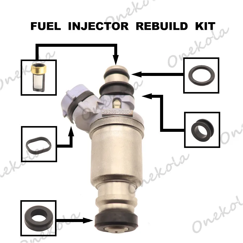 Fuel Injector repair kit Orings Filters for Toyota Crown Cresta Chase  23250-70100