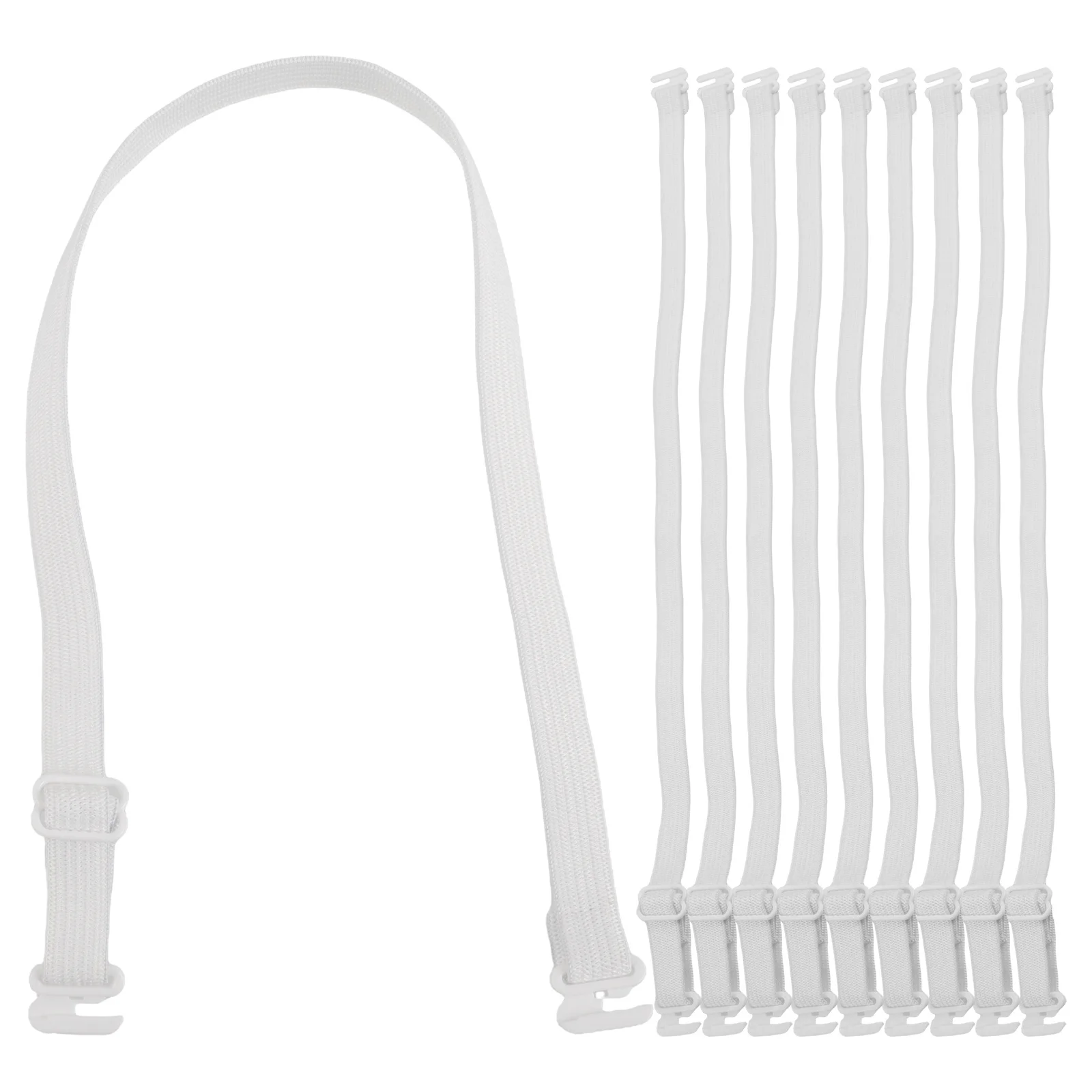 

10Pcs Bowknot Strap Adjustable Neck Strap Wear-Resistant and Trendy Accessory for Parties Bow Tie Band Chiffon Hairband