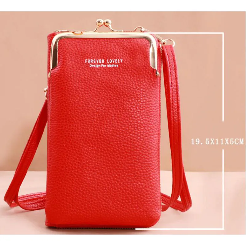 New Women Small Crossbody Bags 2024 Women Mini Matte Leather Shoulder Messenger Bag Clutch Ladies Phone Bag Purse Handbag