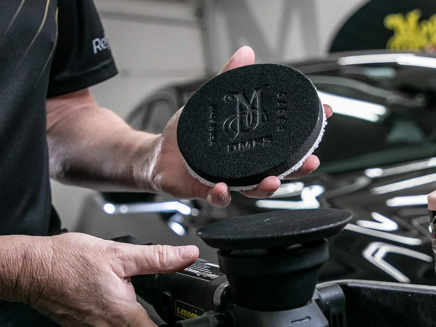 Disco de acabamento de microfibra DMF5B DA 5", pacote com 12