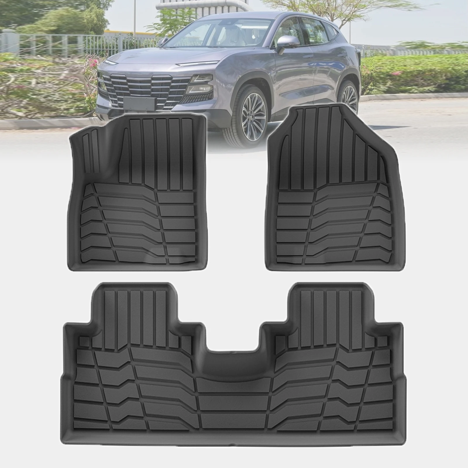 

for Jetour Dashing Dasheng Soueast S06 2023 2024 2025 2026 Dustproof Non-Slip TPE Car Floor Mats Accessories