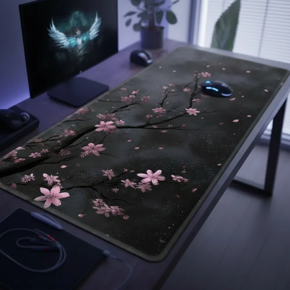 Gaming-Mauspad, verwendet für Desktop-Dekoration und Büro-Accessoires, Dekorationszubehör, Gamer-Mauspad, große Schreibtischunterlage
