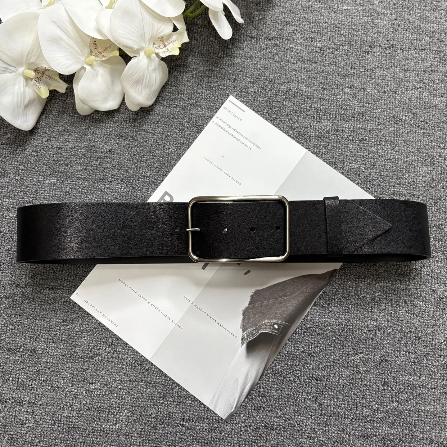 

Wide version extremely simple style top layer cowhide waist seal vegetable tanned leather women's genuine leather wide belt coat