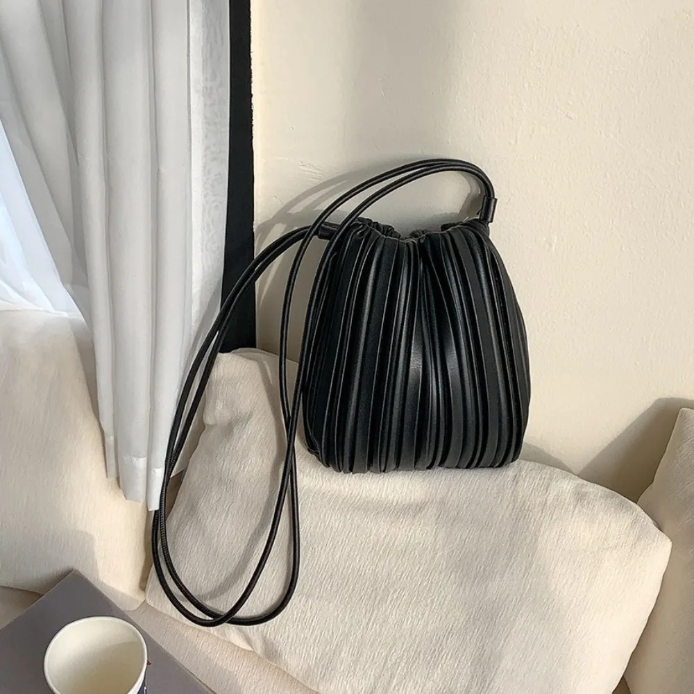 New PU Leather Crossbody Bag Elegant Inner Insert Pocket Shoulder Bag Versatile Use Mini Coin Pouch for Women Girls