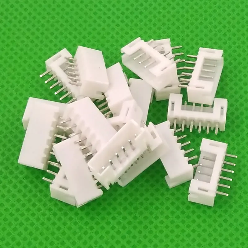 

1000pcs/lot male material PH2.0 2mm 6 pins Connectors Leads pin Header PH-6A straight 2.0mm pins