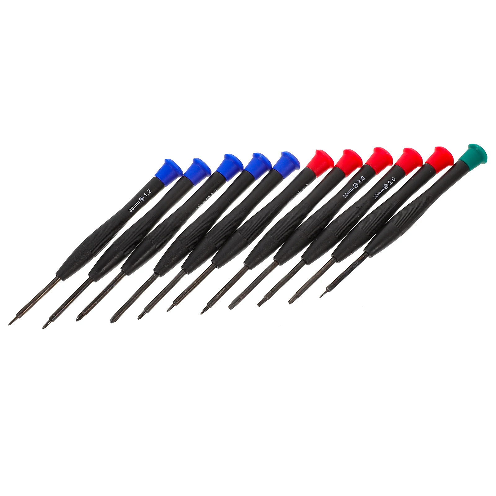 

11 pcs Precision Screwdriver Set Repair Tool Kit Magnetic Tips Eyeglass Watch PC Steel PVC Handle Durable Comfort Installation