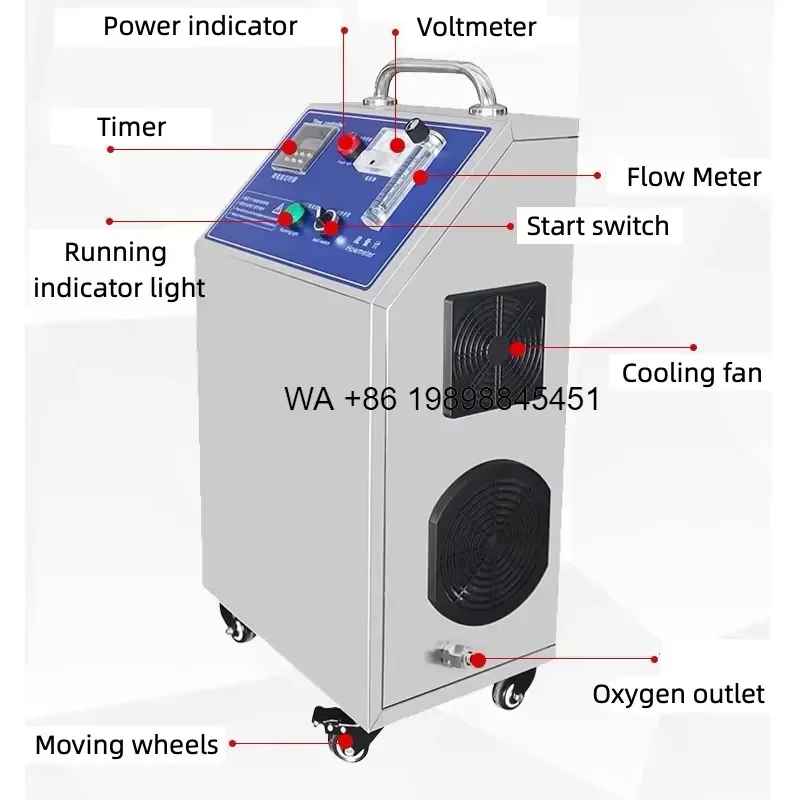 Wmwmnu Aquaculture Oxygenator Concentrator Cone System Aerator for Fish Shrimp Farming Pond
