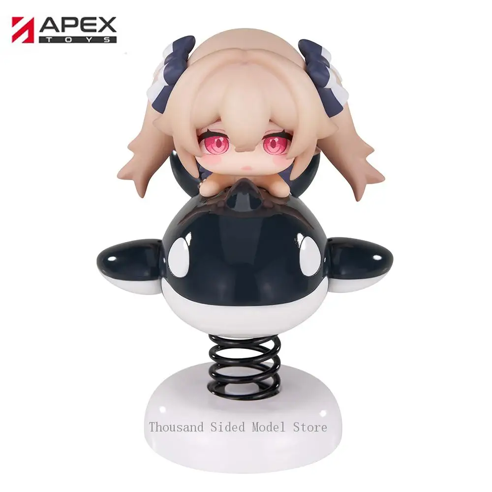 

Original Genuine APEX-TOYS Happy Shake Azur Lane USS Anchorage Q-version Action Figure 8Cm Cartoon Children's Toys kawaii Gift
