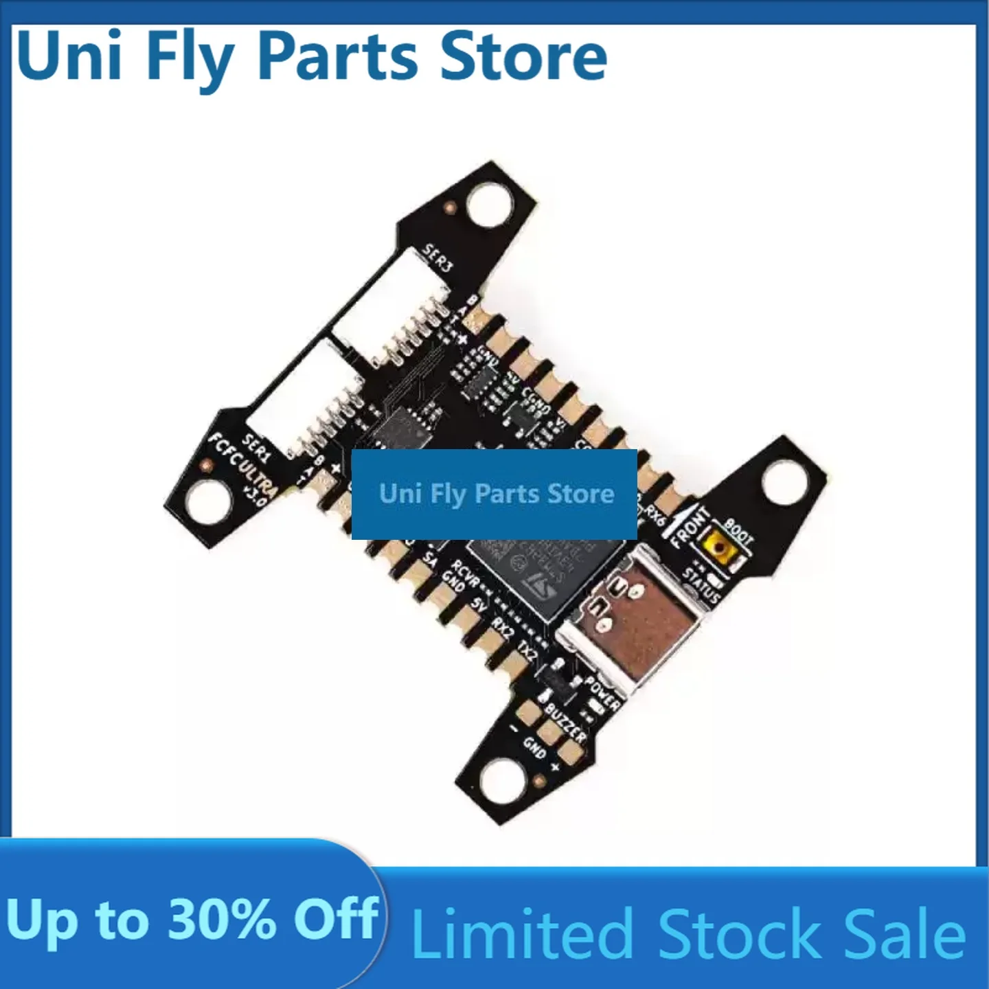 UniFlyKISS ULTRA V3 Flight Controller For FPV Racing Drone Size:30.5x30.5mm