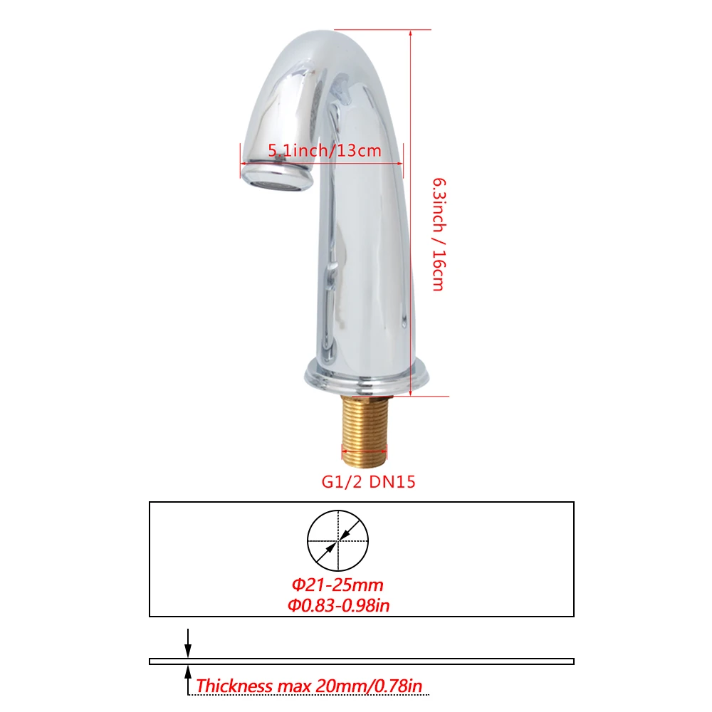 Waterfall Inlet Cold and Hot Water Tap Brass Switch Control Valve For Baby Bathtub Faucet Set Shower Cabin Mixer Faucet Bath