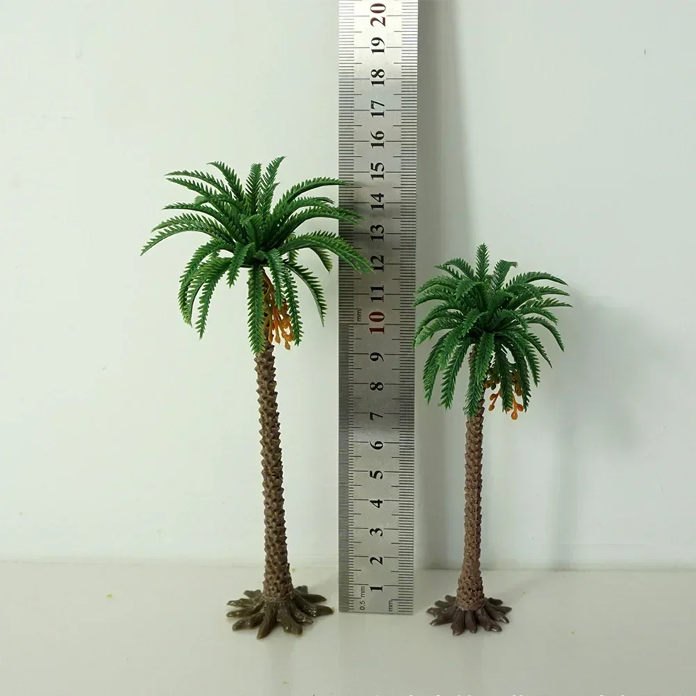 10X Model Trees Palm Scale Tree Coconut Palm  Rainforest Scenery Dioramas  Layout Train Railway Model Trees Sandtable Model