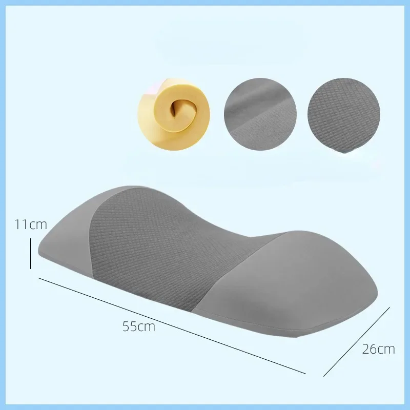 

Lumbar Support Pillow for Sleeping Memory Foam Back Lumbar Cushion Back Support Bed Pillow Waist Support Back Sleepers