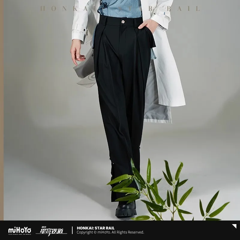 miHoYo Pantaloni Feixiao ufficiali Honkai: Star Rail Feixiao Pantaloni della serie Pantaloni a gamba dritta Abbigliamento Pantaloni casual Cosplay Regali di Natale
