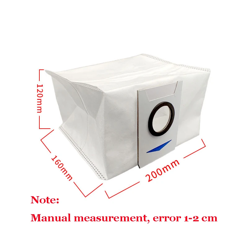 Accessories For ECOVACS DEEBOT X1 OMNI/TURBO T10 TURBO Robot Vacuum Cleaner High Capacity Dust Bags Disposable Dust Bin Parts