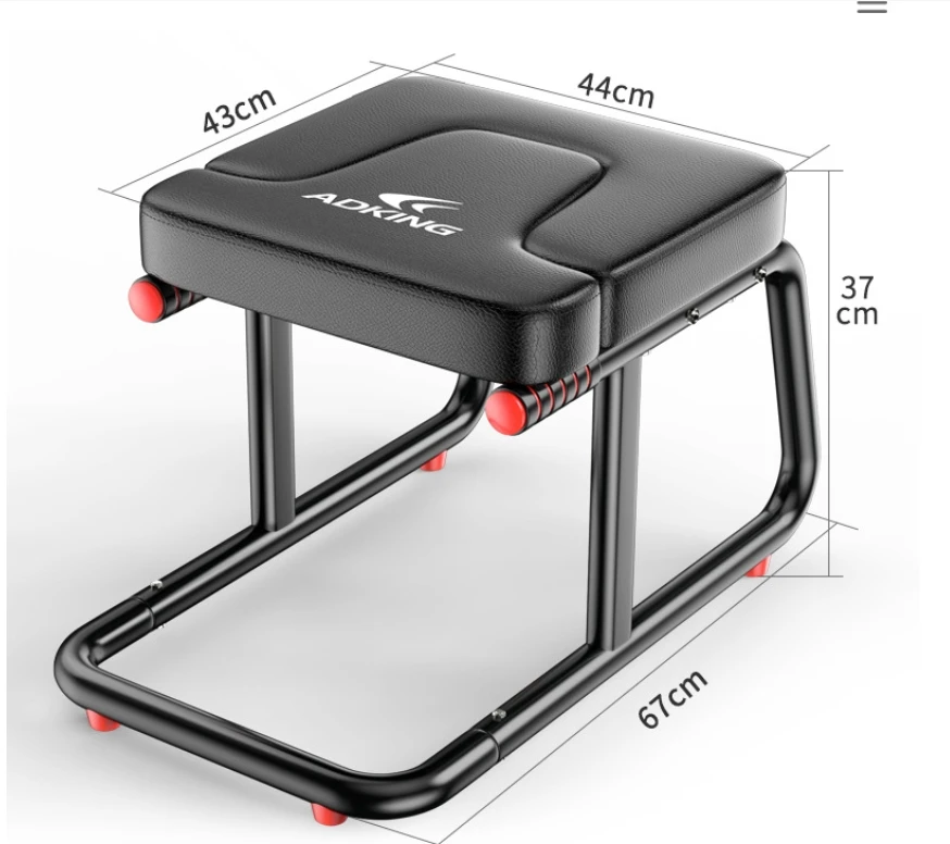 Home Gym Foldable Metal Safety Yoga Headstand Bench Inversion Exercise Chair Stool Fitness Bench for Exercise & Workout