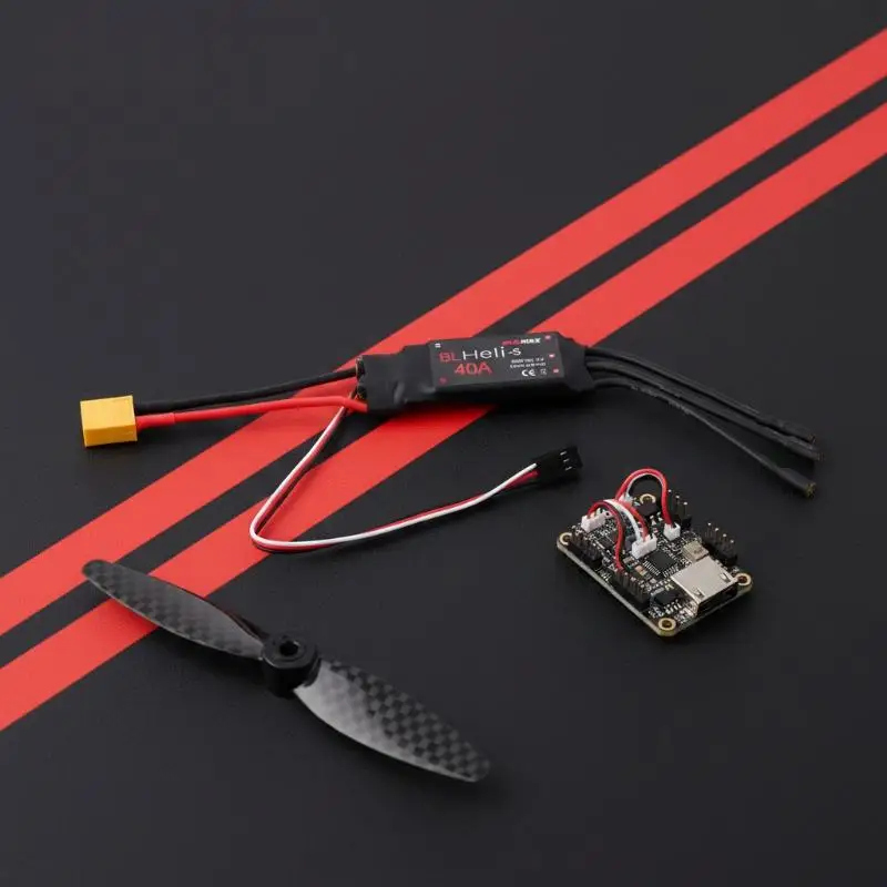 Brushless ESC HV 30A 40A Bidirectional 2 4S BEC Easy Solder Pads for Model Airplane Helicopter Reliable Operation