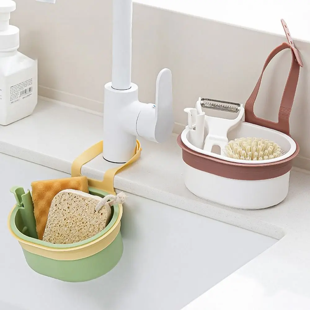 2 قطعة 2 في 1 بالوعة مصفاة معلقة سلة الإبداعية انفصال صنبور معلقة كيس مرشح متعدد الوظائف استنزاف بسرعة