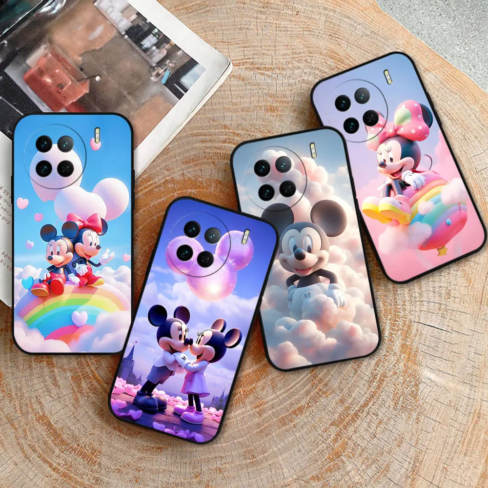 Disney Mickey Mouse Minnie Phone Case For VIVO X90 X80 X70 X60 X50 PRO X27 X23 X21 X21I X20 Y50 Y35 Y36 Y25 Y22S Y21 Y20 Cover