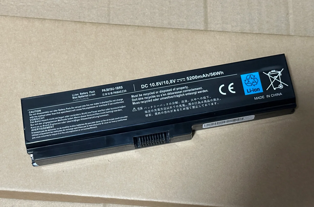 Laptop Battery For Toshiba Satellite A660 C640 C650 C655 C660 L510 L630 L640 L650 U400 PA3817U-1BRS PA3816U-1BAS