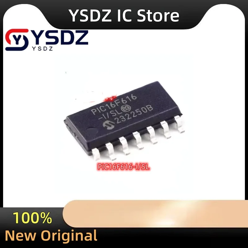 NEW 50-100PCS PIC16F616-I/SL PIC16F616 16F616 SOP14