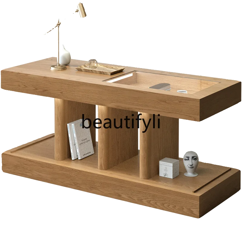 

Nakashimadai Glass Display Cabinet Clothing Store Flowing Water Platform Jewelry Display Cabinet