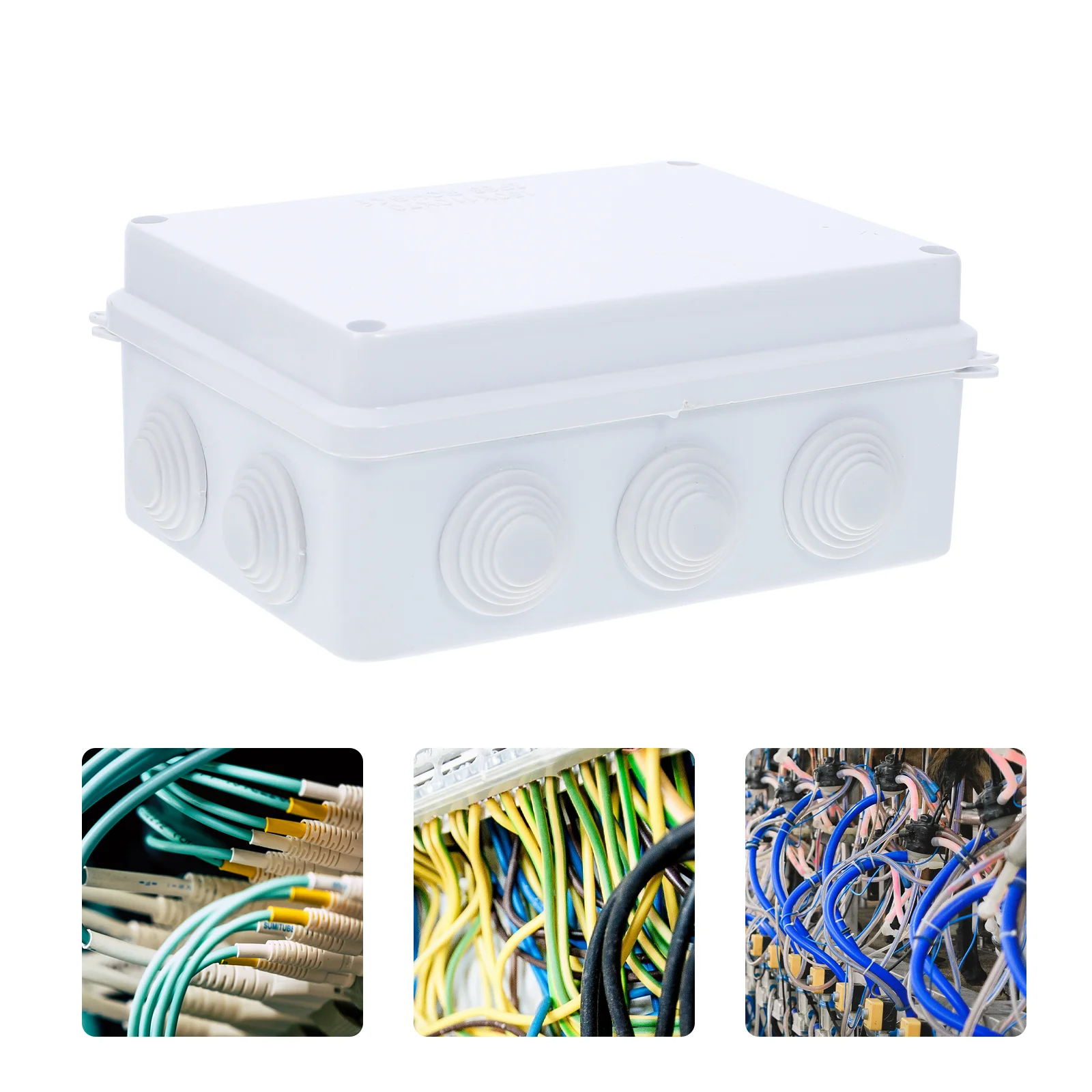 1PC Junction Box Universal Waterproof Wiring Connection Box Telephone Distribution Box Universal Junction Box