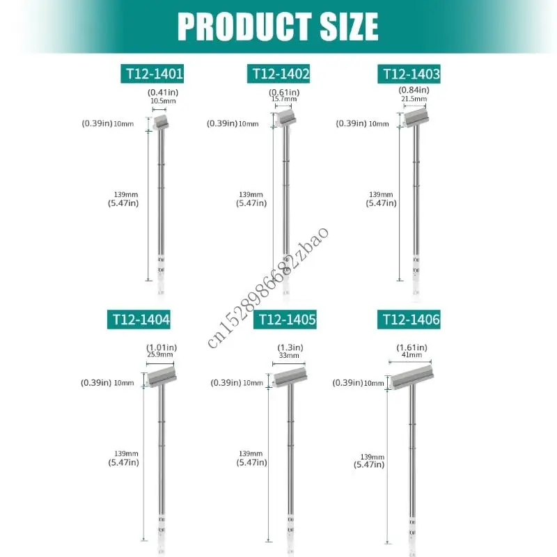 H7EA Copper T12 Spade Tip