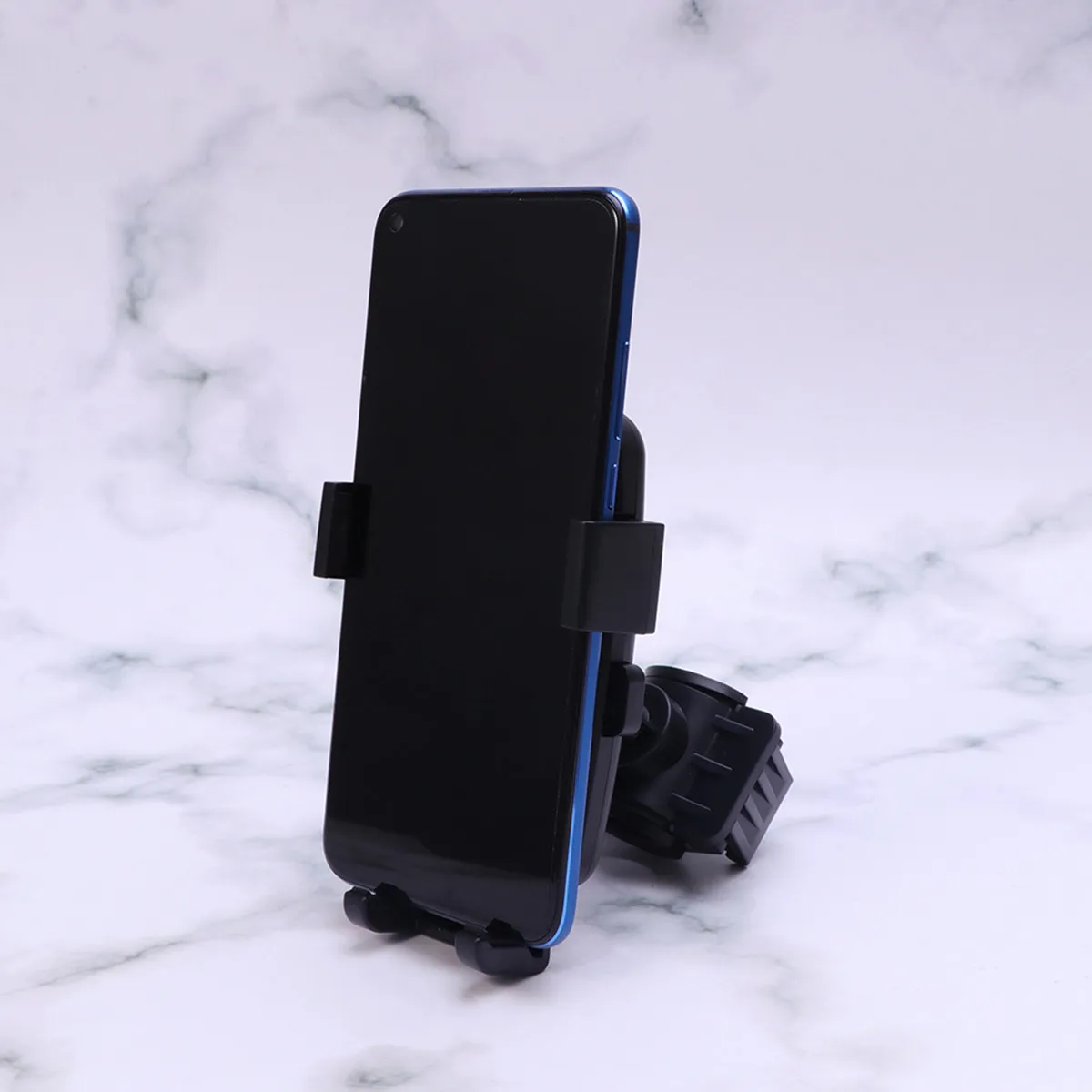 1Pcs Heavy Duty Adjustable Phone Holder for Bike Motorcycle GPS Navigation Support Bracket Stable Anti-Slip Mount Universal Fit