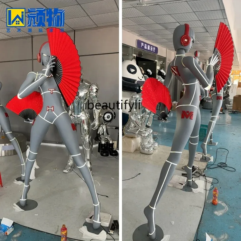 A176 New, fiberglass sculpture bar opens trendy decorative ornament