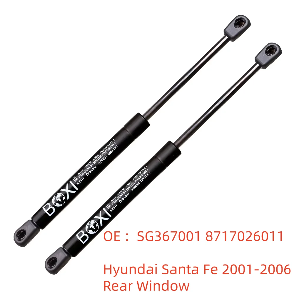 

BOXI 2pcs Rear Window Gas Spring Shock Lift Strut Support SG367001 8717026011 For Hyundai Santa Fe 2001 - 2006 Lift Struts