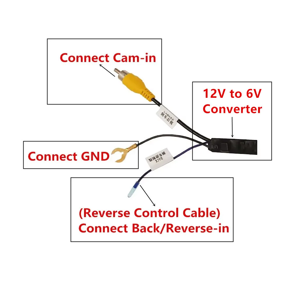 7pcs 4Pin 8Pin 12Pin 16Pin 20Pin 24Pin 28Pin Video Output Adapter Cable For Toyota Original Factory Car Reverse Camera