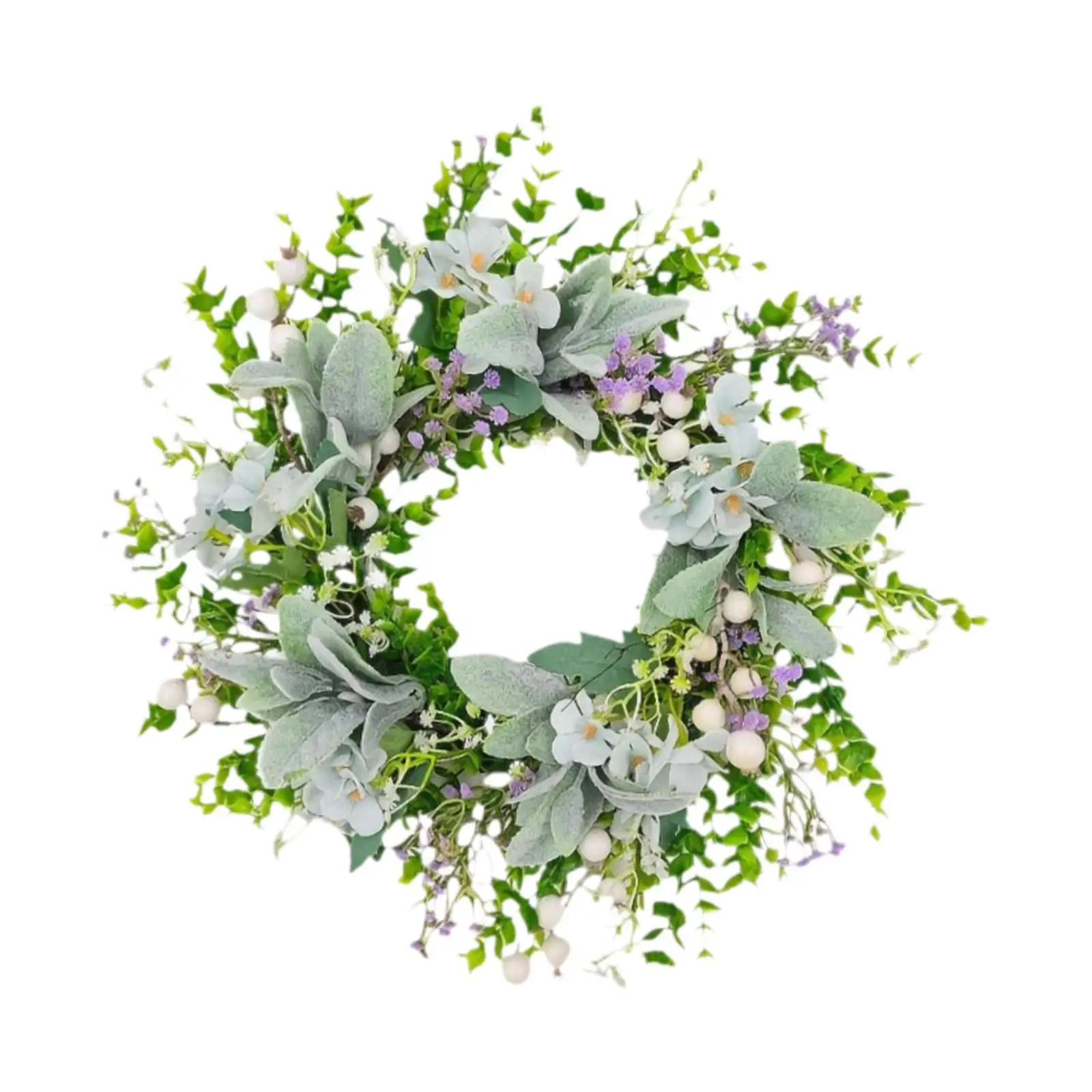 

Искусственный венок для входной двери, весенне-летний венок для стены, дома, окна