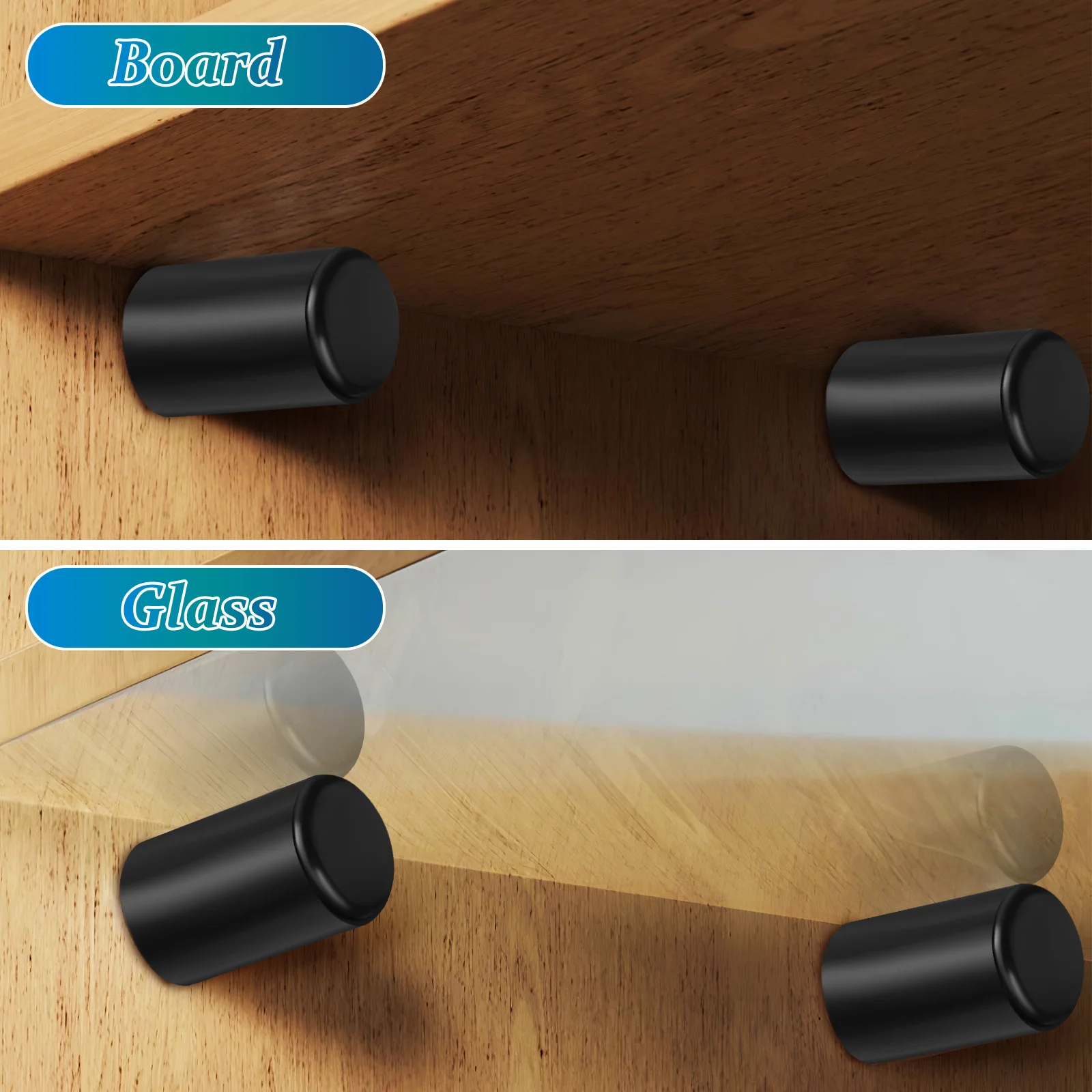 

20Pcs Shelf Screw Pegs Heavy Duty Iron Screw in Shelf Supports Adjustable Height Cabinet Clips Non Slip Sleeves