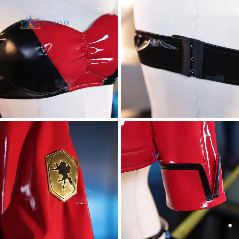FGO Cosplay Fate Grand/Order Tohsaka Rin Costumes Anime Red Sexy Racing Suit Stronger Saber Uniform Woman Halloween Outfit