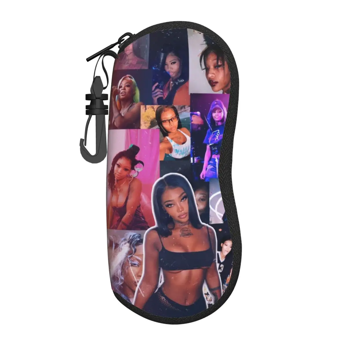 Custom Summers Walkers American R&B Singer Eyeglass Glasses Case Women Men Soft Sunglasses Protective Bag