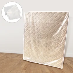 Thickened Mattress Bag for Moving Durable and Practical Bed Storage Bag Transparent PE Material Reusable and Long lasting