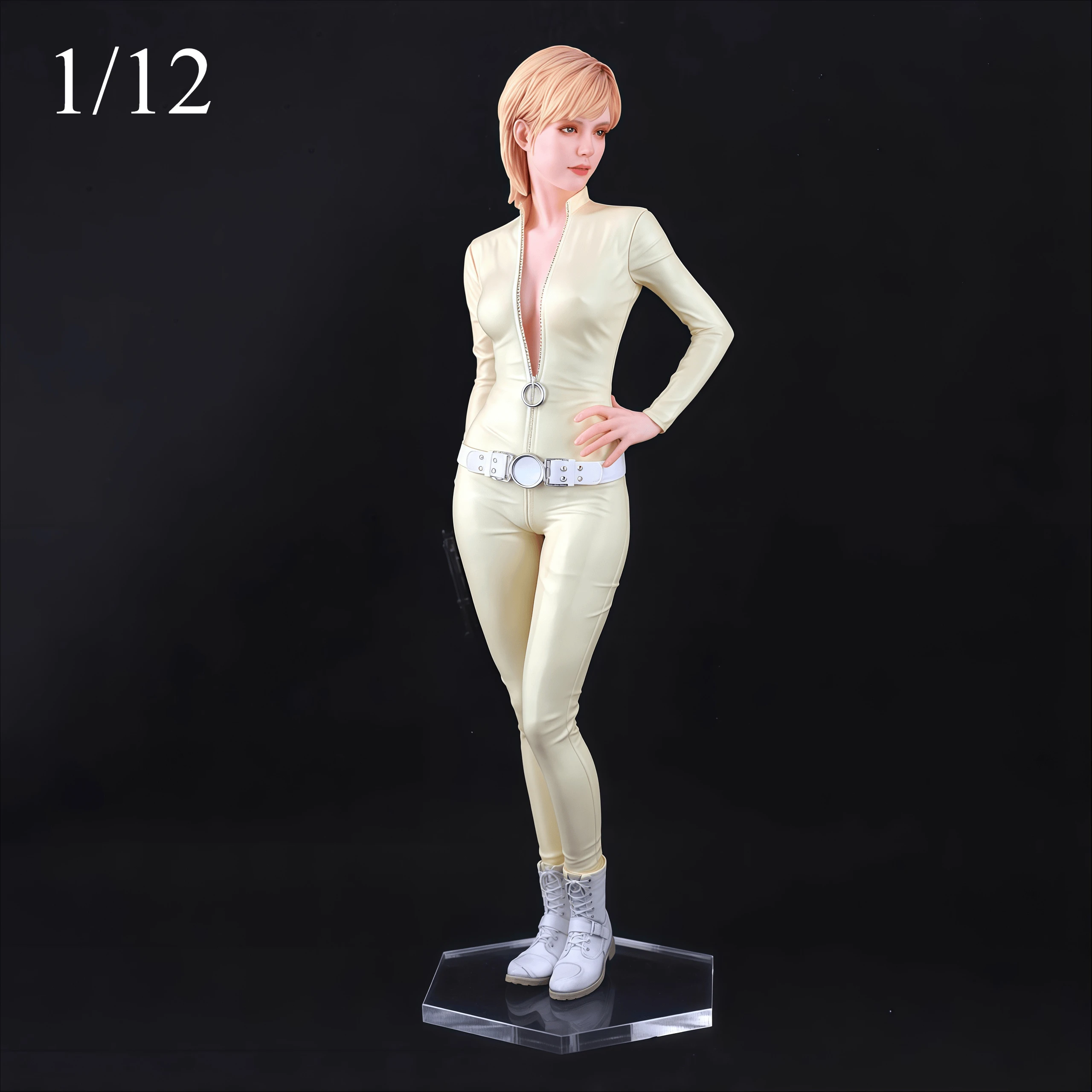 

1/12 Cast Resin Model, Female Spy, Uncolored Model Needs To Be Assembled