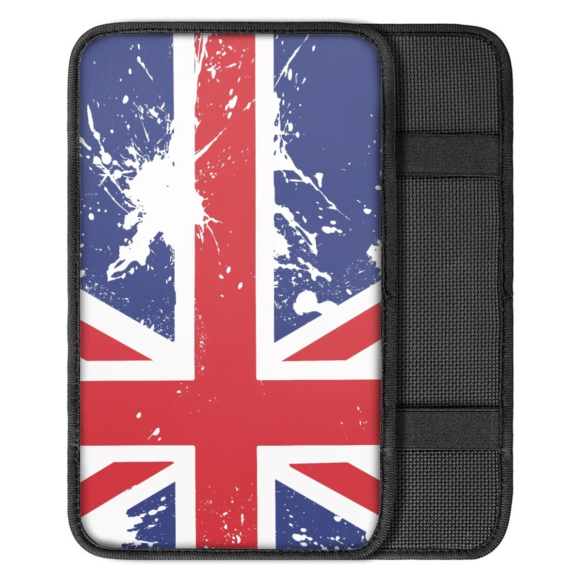 INSTANTARTS Australian Flag Design Armrest Decorative Covers for Car Fade-resistant Automobile Trim Accessories Anti-Slip 2023