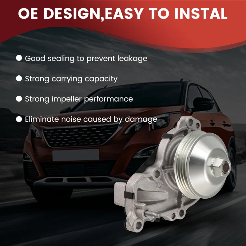 

120161 9807485180 Engine Cooling Water Pump For Dongfeng 2008 308 308S Changan Citroen DS4S