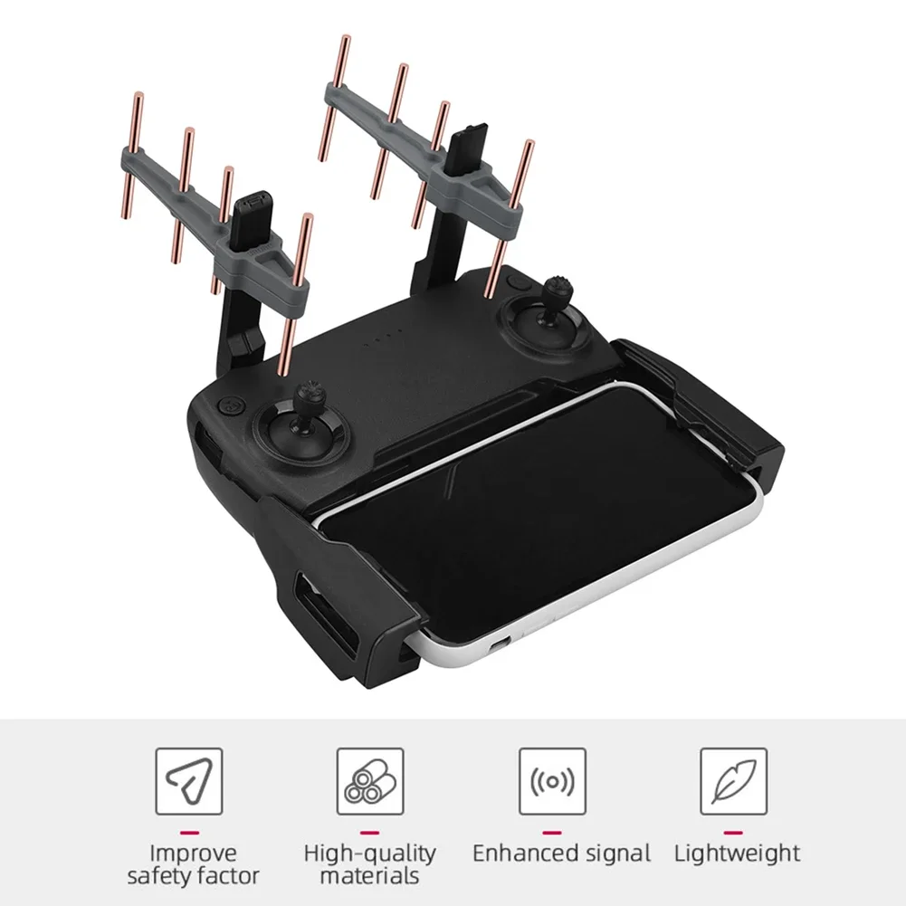 Antenna for DJI Mavic 2/Mini/Pro Phantom 4 Pro 2.4Ghz Remote Control Yagi Antenna Booster Signal Range Extender Amplifier