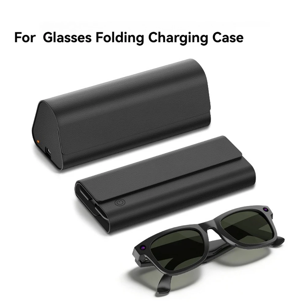 A60P For Meta Wireless Charging Case 2000mAh Battery Portable Glasses Storage Box for Meta AI Glasses