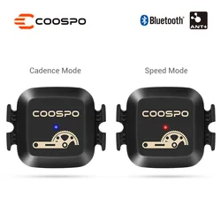 Road Bike For Wahoo Garmin Bike Computer Sensor CooSpo BK467 Cadence / Speed Sensor Dual Mode Rpm Monitor Bluetooth 4.0 ANT+