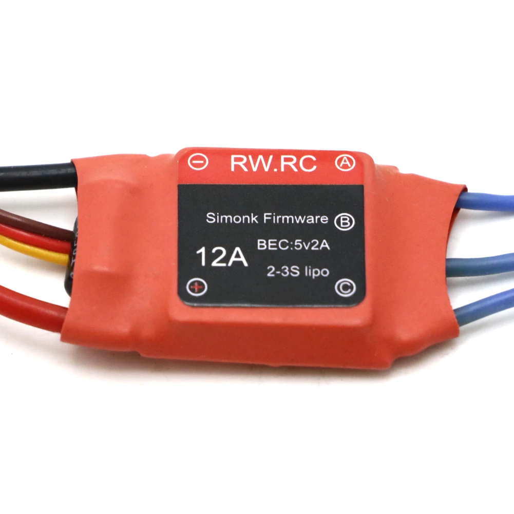 Simonk 10A 12A 15A 20A 30A 40A 50A 70A 80A OPTO ESC Firmware Controlador Eletrônico de Velocidade BEC Saída Para Avião RC Multicopter