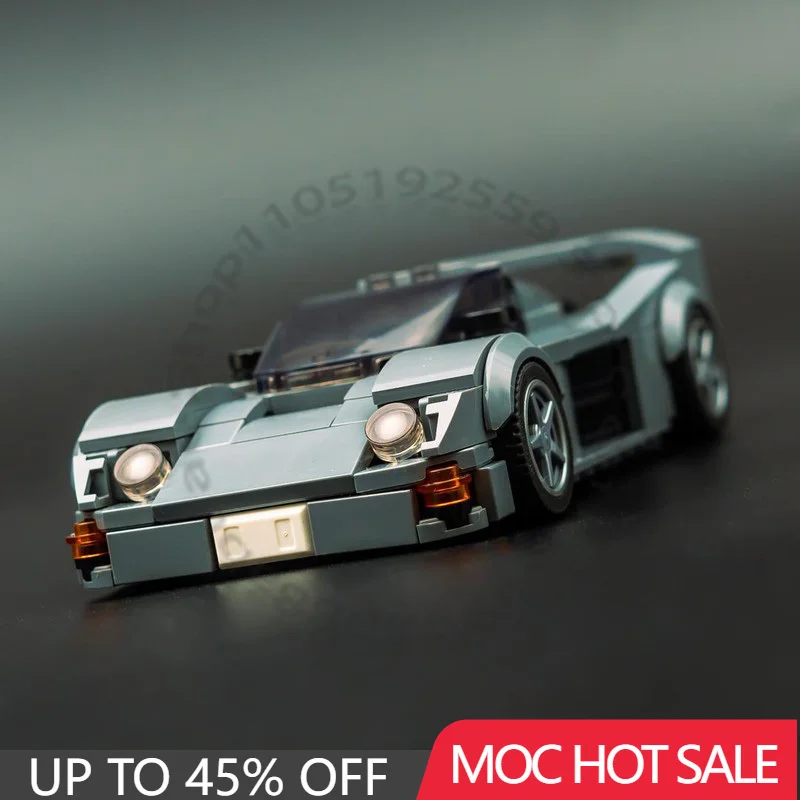 

306 PCS Speed Hypercar Series 962CR Supercar Model MOC Customize Building Block Brick Creative Technology Assembly Toy Gifts